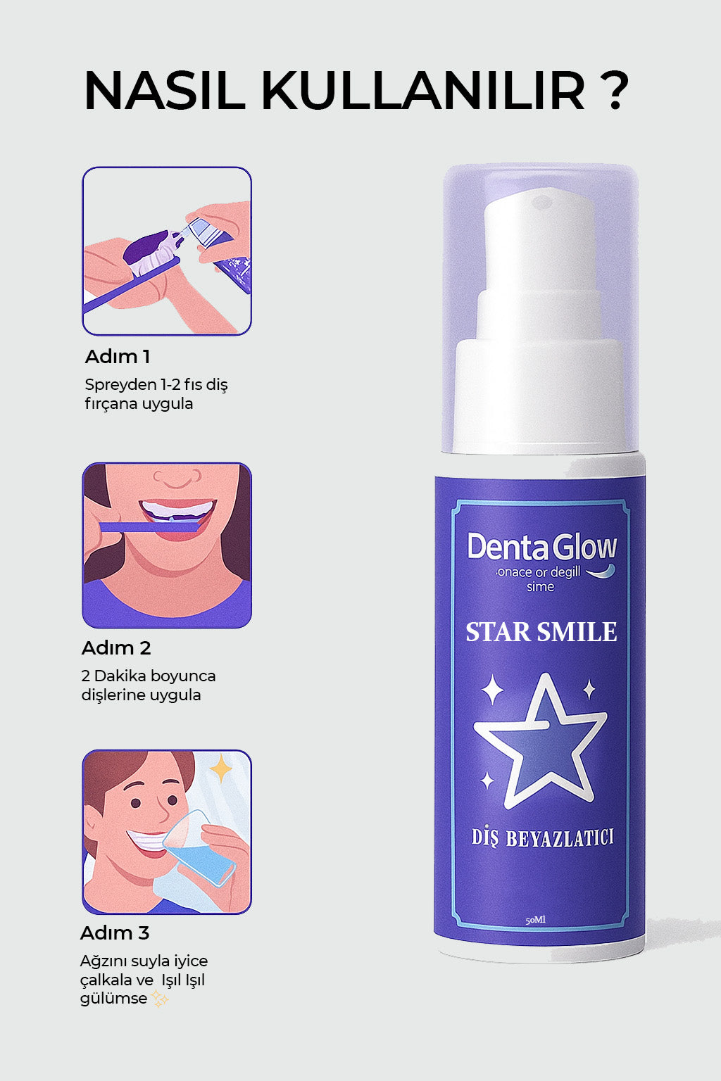 Anında Beyazlatıcı Diş Macunu