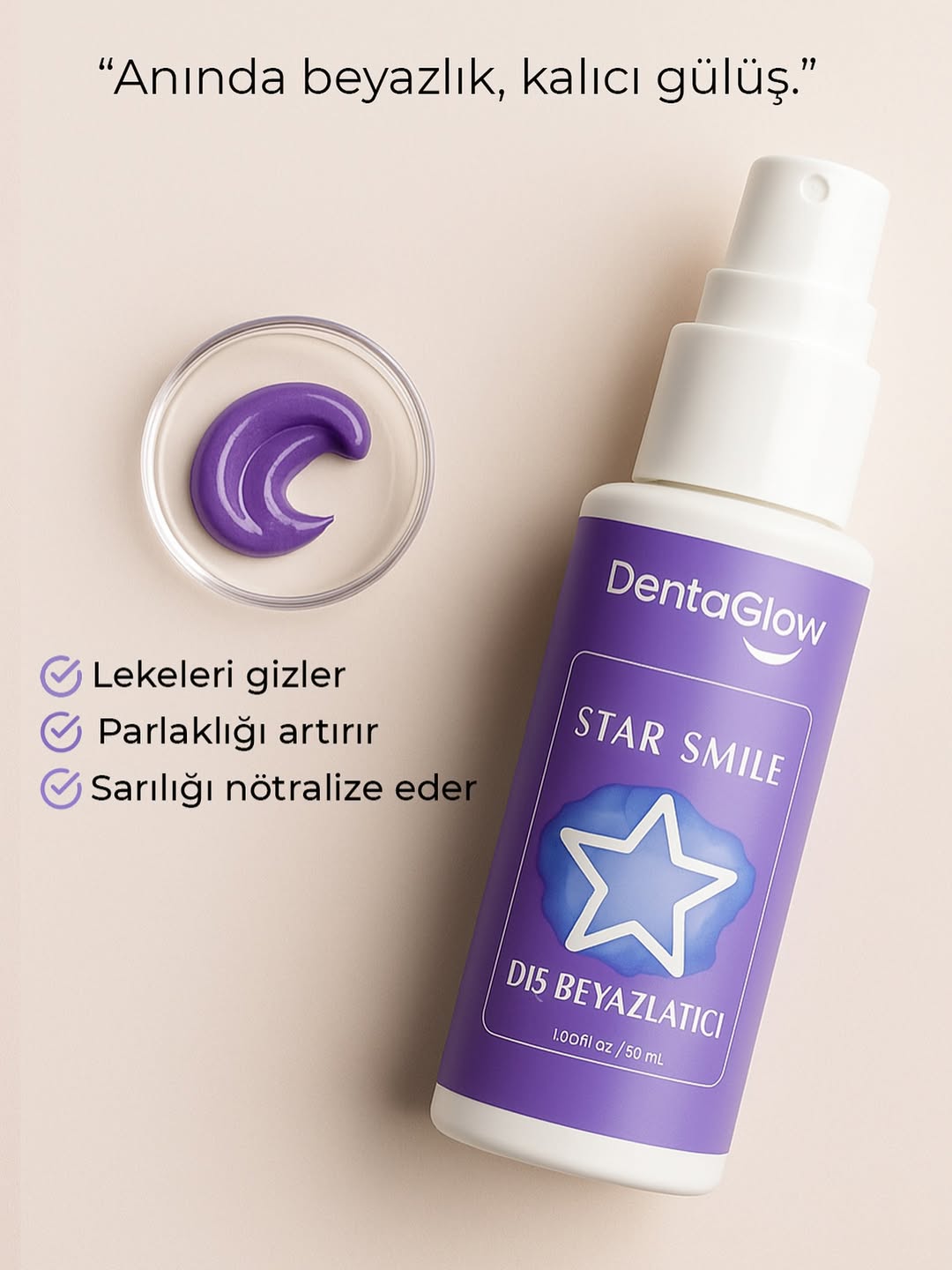 Anında Beyazlatıcı Diş Macunu