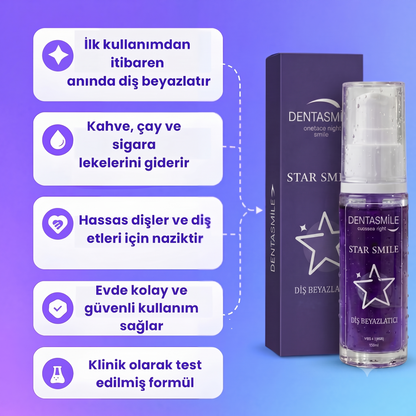 DentaSmile - Anında Beyazlatıcı Diş Macunu